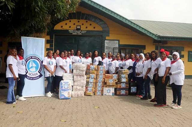 NOWA Outreach to Naval Reference Hospital's Lagos Area and Female Correctional Facility, Kirikiri, Lagos