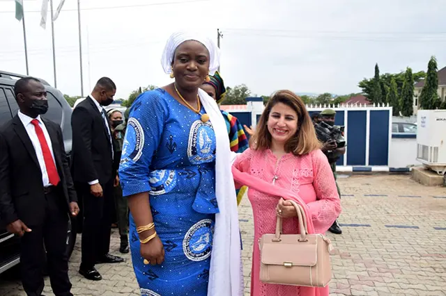 Hosting the Wife of Chief of Naval Staff of Pakistan