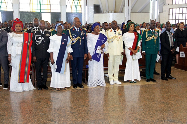 Interdenominational Church Service to mark the Armed Forces Remembrance Day Celebration held at the National Christian Center, Abuja on Sunday 14 January 2024